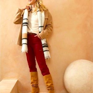 Banana Republic High-Rise Utility Zip Pocket Skinny Jean